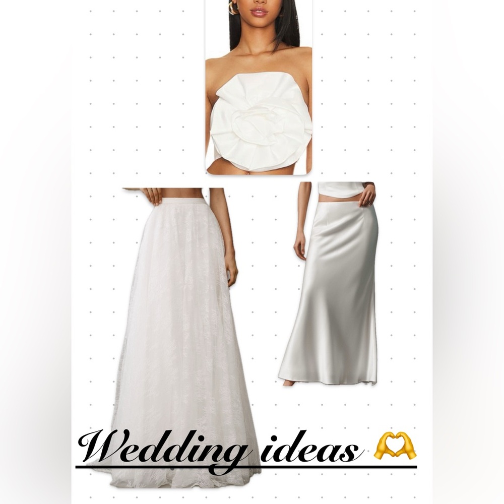 Designer AiiFOS  CAMILA Bustier White NWT FLOWER TOP Sz 8 Avant Garde WEDDING - Picture 6 of 6